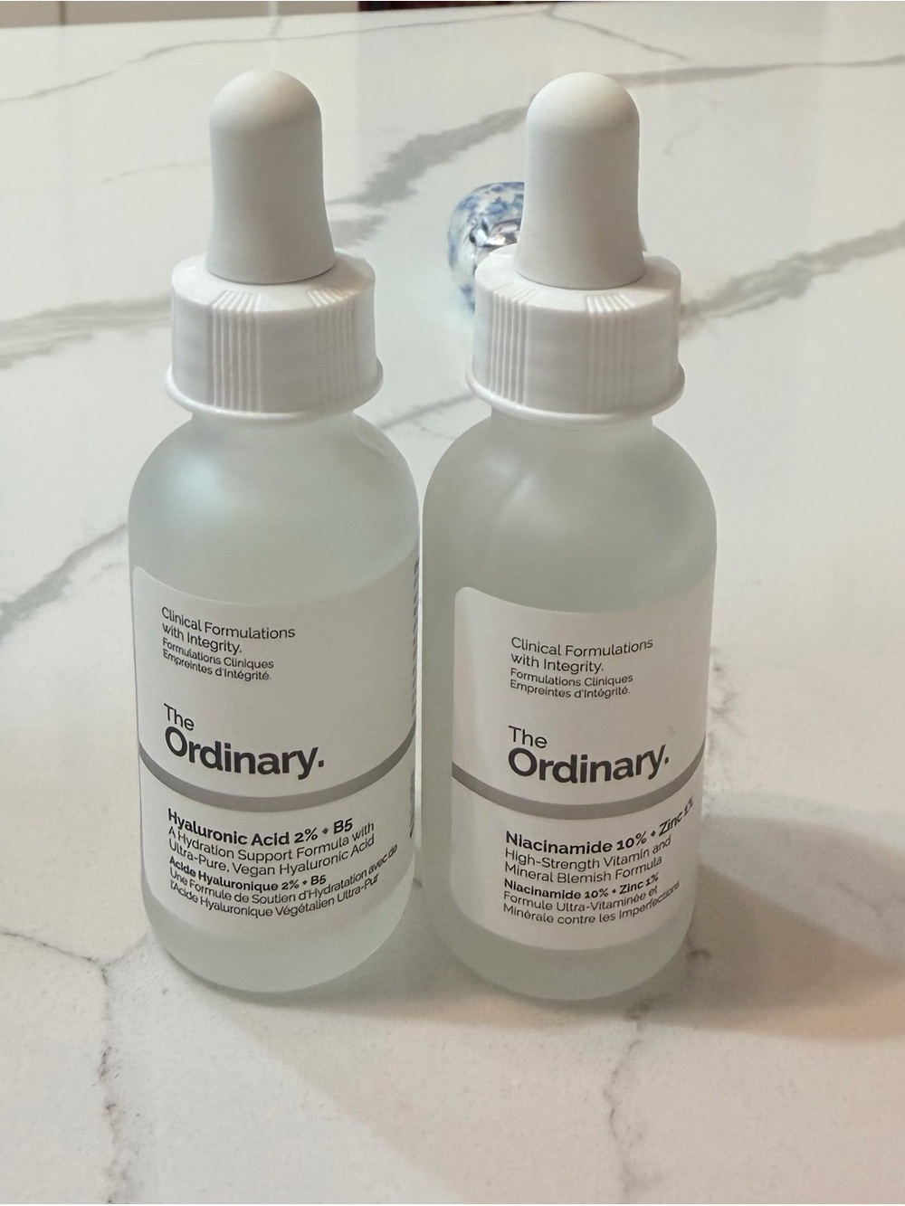 The Ordinary Hyaluronic Acid & Niacinamide + Zinc